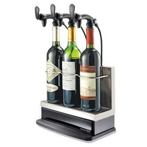 3-Bottle Wine Saver Home - Preservation and Serving System Wine Aerator Pourer, Wine Aerator, Wine Gift Set, Wine Pourer, Wine Preserver, Wine Drinkers, Drink Wine, Wine O Clock, Wine Bottle Stoppers