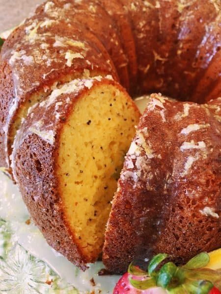 Lemon Poppy Seed Bundt Cake | Norine's Nest Poppyseed Cake Recipe, Lemon Poppyseed Bundt Cake, Poppyseed Bundt Cake, Lemon Poppy Seed Bundt Cake, Poppy Seed Cake Recipe, Poppy Seed Bundt Cake, Lemon Poppy Seed Cake, Poppyseed Cake, Lemon Poppyseed Cake