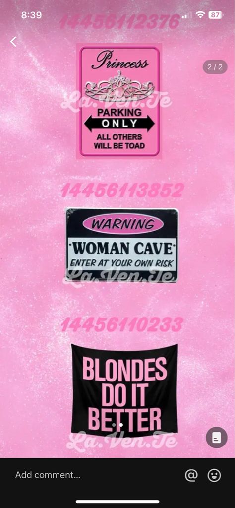 Bloxburg Pin Board Decals, Tapestry Roblox Codes, Bloxburg Vip Decal, 90s Bloxburg Decal Codes, Princess Bloxburg Codes, 2000s Bloxburg Poster Codes, Pink Picture Decals For Bloxburg, Sold Sign Decal Bloxburg, Salon Bloxburg Decals