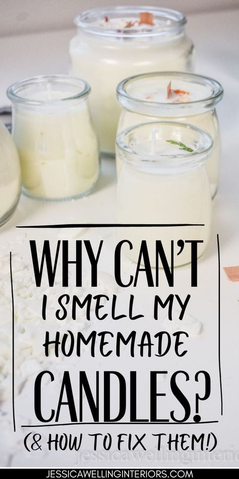 6 Common candle making fragrance mistakes & how to a Homemade Candle Recipes, Candle Scents Recipes, Candle Making For Beginners, Candle Making Fragrance, Candle Making Recipes, Diy Wax Melts, Diy Candles Homemade, Make Candles, Homemade Scented Candles