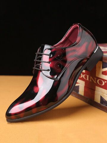 Office Shoes Men, Oxford Shoes Style, Patent Leather Oxfords, Men's Wedding Shoes, Business Casual Shoes, Oxford Dress Shoes, Oxford Shoes Men, Business Shoes, Leather Oxford Shoes