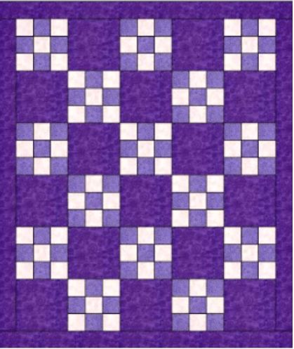 9 Patch Quilt Pattern, Crown Royal Quilt, Free Baby Knitting Patterns, Quilt Pattern Free, Long Arm Quilting Patterns, Beginner Quilting, 9 Patch Quilt, Nine Patch Quilt, Beginner Quilt Patterns