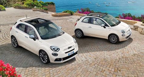 https://www.carscoops.com/wp-content/uploads/webp/2022/04/2022-Fiat-500X-Hybrid-and-500-Hybrid-Dolcevita-main.webp Exterior Shades, New Fiat, Dual Clutch Transmission, Mom Car, Leather Gear, Automotive News, Automobile Industry, Car Headlights, July 1