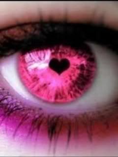 Heart Shaped Pupil on Pink Iris Make Up Tutorials, Glitter Rosa, Pink Eye Makeup, Pink Eye, Personal Assistant, Tickled Pink, Pink Eyes, Everything Pink, Eye Art