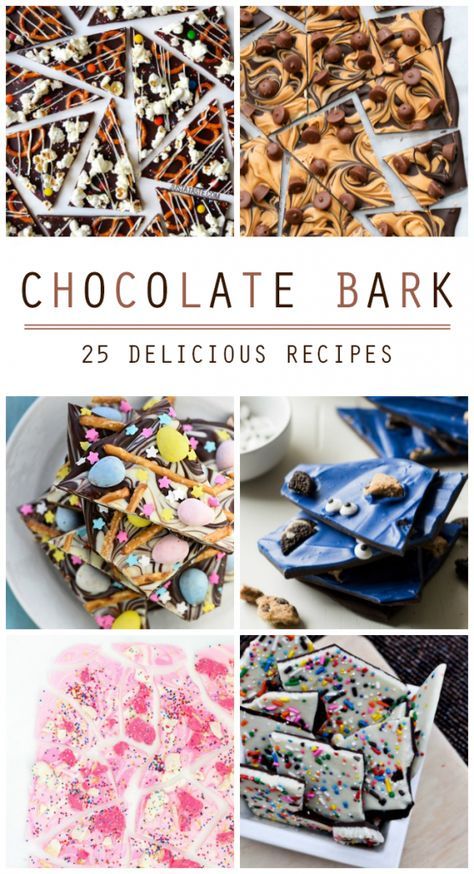 Chocolate Bark Recipes, Candy Bark Recipes, Bark Idea, Cooking Desserts, Bark Recipes, Chocolate Bar Recipe, Christmas Bark, Dessert Halloween, Homemade Chocolate Bars