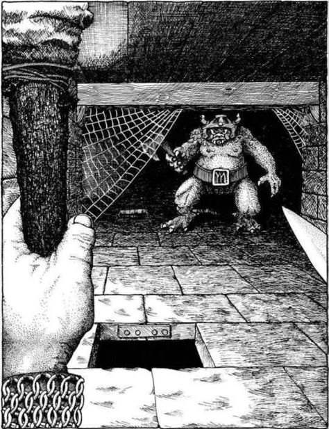 Old School Dnd Art, Osr Rpg, Dungeon Crawler, Old School Runescape, Classic Rpg, Piskel Art, Advanced Dungeons And Dragons, Arte Peculiar, Dungeons And Dragons Art