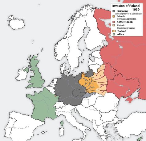 The World in Maps 🌍 (@the.world.in.maps) • Instagram photos and videos Invasion Of Poland, Human History, British History, Trieste, Historical Maps, Historical Events, Soviet Union, World History, Science And Nature