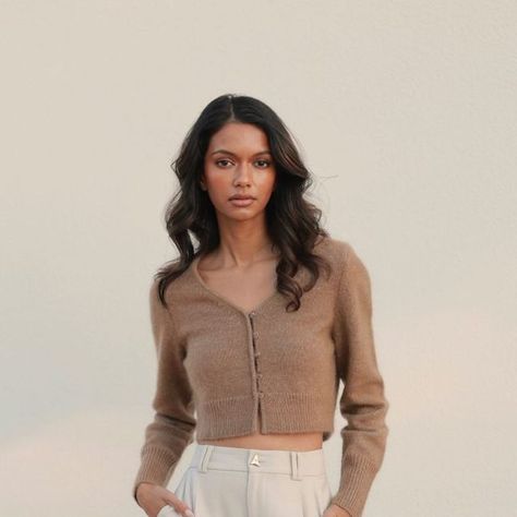 Seed Heritage on Instagram: "Modern Luxe #SeedWoman
@janithanperera styles neutral tones in textured knits, pleated trousers, and a wool overshirt. Shop via the link in bio." Wool Overshirt, Modern Luxe, Pleated Trousers, Seed Heritage, Textured Knit, Neutral Tones, Link In Bio, Seeds, Trousers