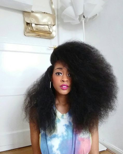 Blown Out 4C Hairstyles | If youre tired of frying your strands for the sake of flawless hair, the blow out method is a safe way to get them in formation. 4c Blowout, 4c Blowout Hairstyles, Blown Out Hair, Blowout Hairstyles, The Blacker The Berry, Natural Hair Blowout, Hair Cuticle, Afro Textured Hair, Blowout Hair