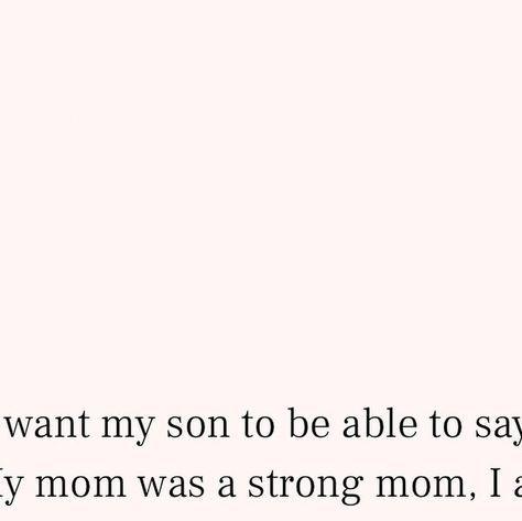 Mompreneur | Empowering mom quotes on Instagram: "For all the boy moms 🩵 I want my son to be able to say “My mom was a strong mom, I am who I am because of her. She never gave up, even when things got tough. She did it all for me.” . . . Follow @undefeated.moms for daily quotes🫶🏼 @undefeated.moms @undefeated.moms @undefeated.moms . . . #momsunite #motherhoodquotes #motherhoodlife #momssupportingmoms #singlemomslife #parentingquotes #momquotes #positivemom #motherhoodmoments #momsofig #momempowerment #mompreneur #motherandson EmpowerMoms InspireMomLife SingleMomJourney MomMotivationHub QuoteMoms UpliftSingleMoms InspirationalMomQuotes MotivationalMotherhood QuoteLovingMama Mompreneur" Powerful Single Mom Quotes, Single Mom Quotes Strong Son, Quotes About Single Moms Strength, Toddler Mom Quotes, My Mom Is The Strongest Person I Know, Single Mom Raising Boys Quotes, Single Mom Quotes Strong, Single Pregnant Mom Quotes, I’m Not A Regular Mom I’m A Cool Mom