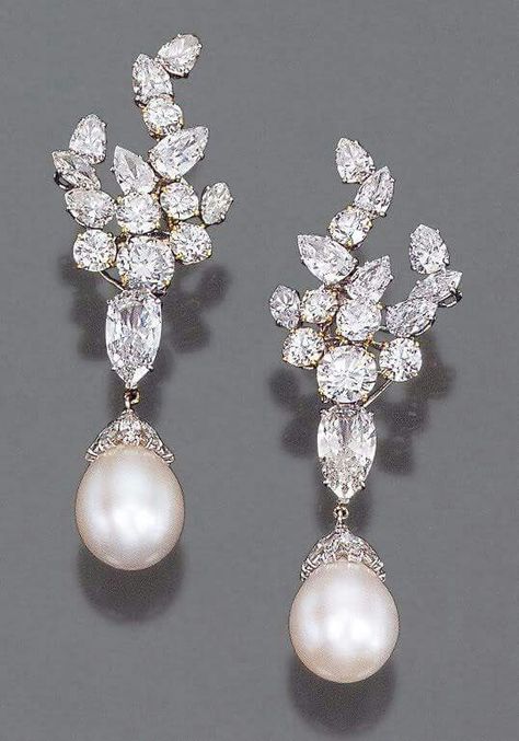 Where can I find these? Harry Winston Jewelry, Harry Winston, Royal Jewels, Gorgeous Jewelry, High Jewelry, Bling Jewelry, Pearl Jewelry, Diamond Jewelry, Beautiful Jewelry