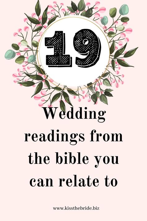 Wedding Ceremony Readings Bible, Wedding Readings Religious, Scripture For Wedding Ceremony, Wedding Scripture Readings, Bible Verses For Wedding Ceremony, Wedding Ceremony Script Christian, Readings For Wedding Ceremony, Wedding Bible Readings, Catholic Wedding Readings