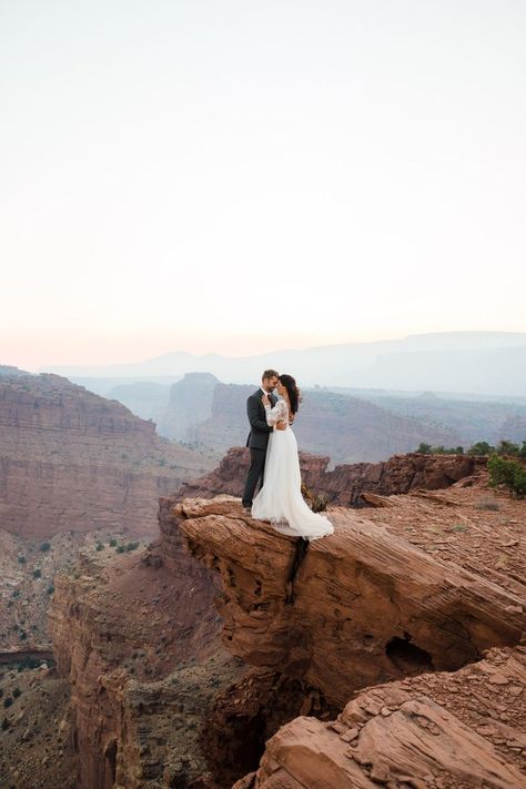 Kyle Loves Tori Photography | Capitol Reef National park Cassidy Arch Adventure Wedding pictures Bridal portrait adventure photos Wedding Photography Magazine, Red Rock Wedding, Maroon Tie, Dead Horse Point State Park, Capitol Reef, Bridal Poses, National Park Wedding, Adventure Photography, Bridal Session