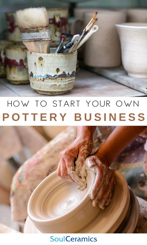 Midfire Glaze Recipes, Intro To Pottery, Starting A Pottery Business, Pottery Business Ideas, How To Start Pottery, Pottery That Sells Well, Ceramics How To, Small Pottery Studio Ideas, Pottery That Sells