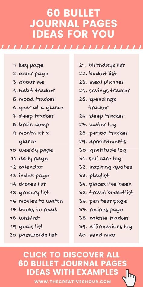 Things To Include In A Journal, Bujo Pages Ideas List, Things To Do Journal Ideas, Dot Journaling For Beginners, 2025 Bujo Ideas, Key Page Bullet Journal, Bujo Art Ideas, Bullet Journal Table Of Contents Ideas, What To Track In Bullet Journal