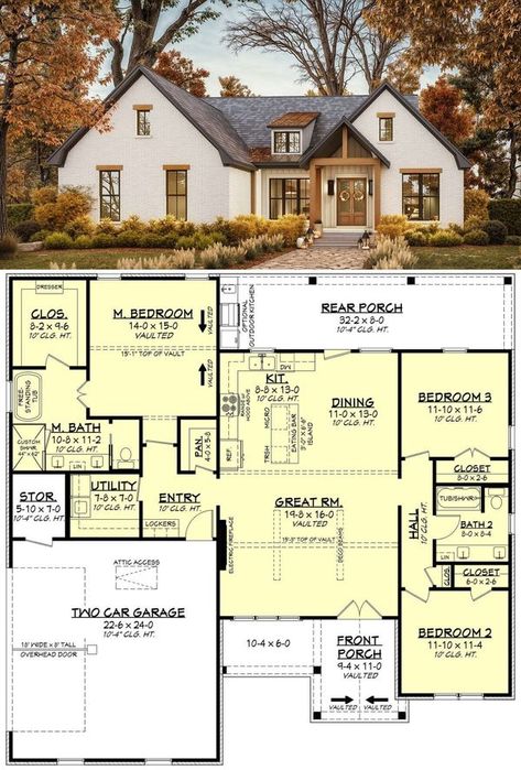 Luxury Apartment Floor Plan, Nordic Houses, Apartment Floor Plan, Luxury Apartment, Family House Plans, Dream Houses, Sims House, Dream House Plans, Family House