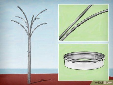 How to Make a Bottle Tree: 13 Steps (with Pictures) - wikiHow Wine Bottle Trees, Wine Bottle Garden, Wine Tree, Bottle Trees, Bottle Tree, Garden Junk, Wine Bottle Art, Bottle Garden, Wine Bottle Diy Crafts