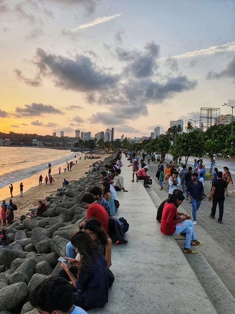 Mumbai Evening Snap, City Of Dreams Mumbai, Iit Bombay Aesthetic, Iit Bombay Wallpaper Aesthetic, Bombay Aesthetic, Mumbai Trip, Iit Bombay, Marine Drive, Nature Tourism