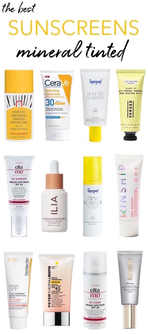 Best Sun Screen For Face, Good Face Sunscreen, Good Spf For Face, Cerave Tinted Sunscreen, Sunscreen For Hyperpigmentation, Best Tinted Spf, Drugstore Sunscreen For Face, Best Face Sunscreen For Combination Skin, Best Tinted Sunscreen For Face