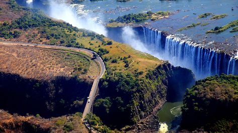 Victoria Falls closed indefinitely - CGTN River Photos, Zambezi River, Victoria Falls, Botswana, Stock Photos, Travel