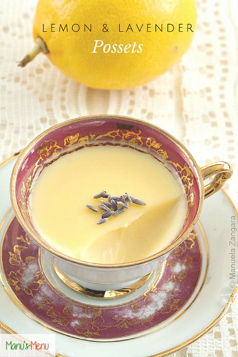 Cooking With Tea, Lavender Pudding, Redwall Recipes, Lemon Curd Dessert, Lavender Recipes, Delicious Magazine, Think Food, Lemon Lavender, Beltane