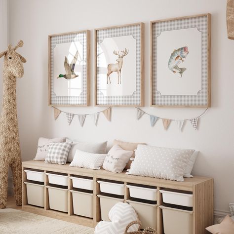 Baby boy teddy bear nursery