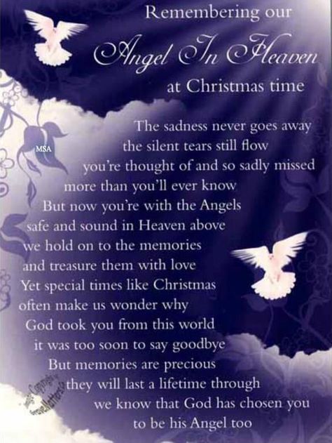 mom christmas in heaven poem | ... are Gone.org: POEM (Remembering Our Angel in Heaven at Christmas Time Ritz Cookies, Twisted Bread, Xmas Star, Cinnamon Buttercream, Festive Baking, Heaven Poems, Angel In Heaven, Tuff Spot, Miss Mom