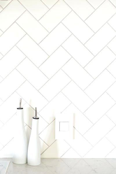 herringbone-subway-tile-white-subway-tile-with-light-gray-grout-in-a-traditional-herringbone-pattern-as-herringbone-subway-tile-size - The 256 Project White Herringbone Backsplash Grey Grout, Herringbone White Tile, White Tiles Grey Grout, Herringbone Subway Tile Backsplash, White Subway Tiles Kitchen Backsplash, Subway Tile Herringbone, White Herringbone Backsplash, Herringbone Subway Tile, White Subway Tile Kitchen