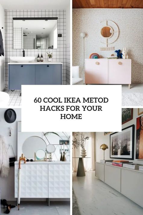 Cool IKEA Metod Hacks For Your Home Plain Kitchen Cabinets, Corner Bench With Storage, Ikea Metod Kitchen, Cool Hacks, Grey Storage Bench, Plain Kitchen, White Tv Unit, Ikea Interior, Ikea Inspiration