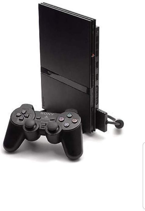 Playstation 2 Slim, Playstation Consoles, Entertainment Design, Game System, Modern Tv, Playstation 2, Wireless Controller, Gaming Console, Sony Playstation