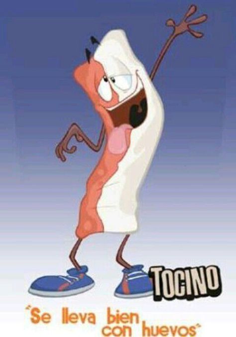 Tocino, personaje de Una película de huevos South Park, Donald Duck, Graffiti, Snoopy, Wallpapers, Disney Characters, ? Logo, Drawings, Fictional Characters