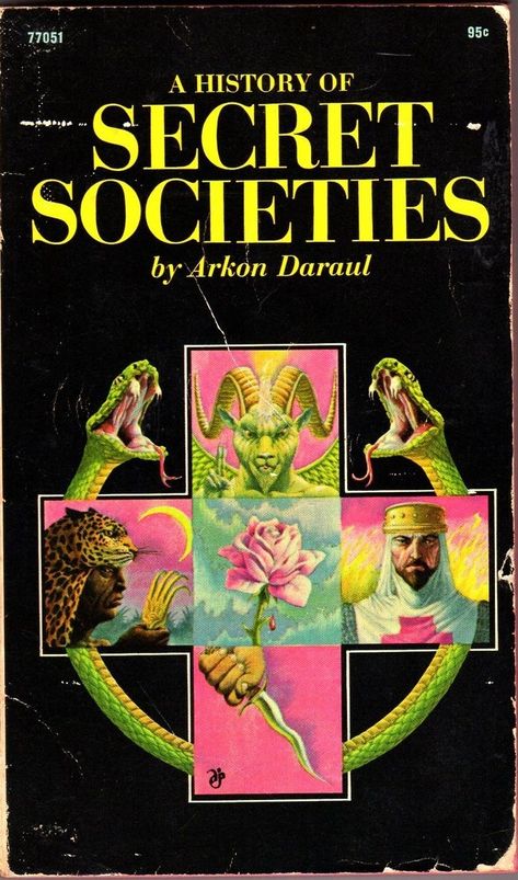 Horror Book Covers, Secret Societies, Occult Books, Magick Book, Horror Book, Vintage Book Covers, Cool Books, Arte Inspo, Secret Society