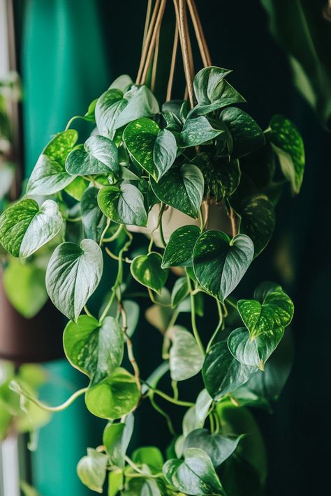 Pothos (Epipremnum aureum) is a versatile and vibrant addition to any indoor space! 🌿🏡 Known for its trailing vines and heart-shaped leaves, this plant is a delightful blend of beauty and low maintenance. Perfect for adding a touch of lush greenery and natural elegance, Pothos is easy to care for and thrives in various conditions. Indulge in this timeless botanical favorite today! 🌱✨ #Pothos #Houseplants #IndoorGarden #GreenLiving Pothos Plant Hanging, Vining Plant Arm Tattoo, Plant Vegetables, Epipremnum Aureum, Inner Arm Tattoo, Tattoo Flowers, Rainy Day Aesthetic, Plants Are Friends, Pothos Plant