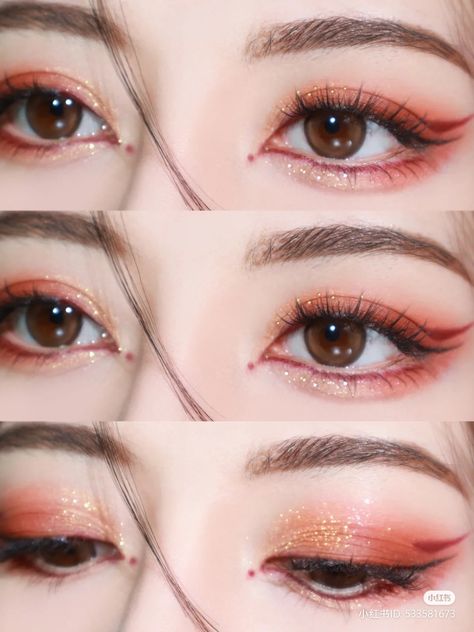 Fox Makeup, Anting Manik, Anime Eye Makeup, Eyeliner Liquid, Cute Eye Makeup, Doll Eye Makeup, Lip Makeup Tutorial, White Makeup, Ethereal Makeup