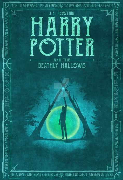 Posters Harry Potter, Deathly Hallows Book, Harry Potter Book Covers, Imprimibles Harry Potter, Hp Book, Harry Potter Book, Harry Potter Poster, Rowling Harry Potter, The Deathly Hallows