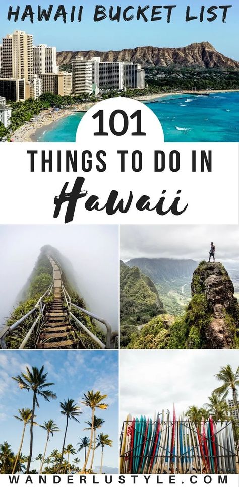 Hawaii Bucket List, Hawaii Vacation Tips, Things To Do In Hawaii, Hawaii Things To Do, Vacation Hawaii, Hawaii Travel Guide, Visit Hawaii, Hawaii Honeymoon, Hawaiian Vacation