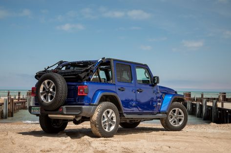 Why the Jeep Wrangler’s Soft-Top Is Way Better Now | News | Cars.com Jeep Wrangler Soft Top, Jeep Wrangler 4 Door, Wrangler Car, 4 Door Jeep Wrangler, 2017 Jeep Wrangler Unlimited, Wrangler Unlimited Sahara, 2017 Jeep Wrangler, Cool Jeeps, Jeep Rubicon