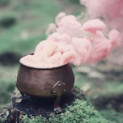 Clerical Magical Items - Smoking Cauldron | the smoking incense drives undead out of the area (100ft in all direction from cauldron) Baba Jaga, Yennefer Of Vengerberg, Harry Potter Aesthetic, Luna Lovegood, Witch Aesthetic, Believe In Magic, Ravenclaw, Runes, A Tree