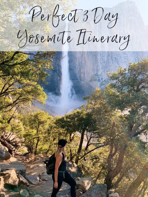 3 Day Yosemite Itinerary: How to Spend a Long Weekend in Yosemite National Park Yosemite Itinerary, Yosemite Trip, Santa Cruz Mountains, Hiking Tips, Group Travel, Best Hikes, Travel Board, Yosemite National, Cheap Flights