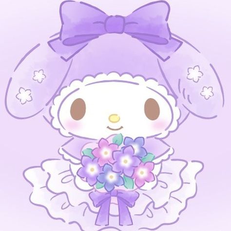 Kawaii Purple, Wallpaper Images, Iphone Background Wallpaper, My Melody, Profile Pictures, Background Wallpaper, Self Improvement Tips, Image Collection, Iphone Background