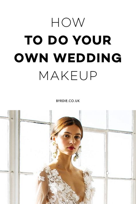 Diy Bride Makeup, Wedding Day Makeup For Bride, Makeup For Bride, Diy Bridal Makeup, No Make Up Make Up Look, Diy Wedding Makeup, Simple Wedding Makeup, Bridal Makeup Tips, Bride Diy