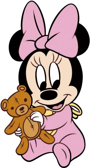 Minnie Mouse Cartoons, Minnie Mouse Drawing, Baby Disney Characters, Disney Babies, Disney Clipart, Minnie Mouse Images, Mouse Drawing, Cartoon Clip, Baby Rosa