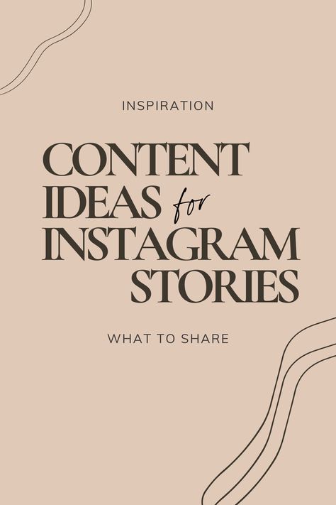 Content Ideas for Instagram Stories - NancyCasanova.com Content Ideas For Instagram Stories, Ideas For Instagram Stories, Content Ideas For Instagram, Business Facts, Insta Tips, Posting Ideas, Instagram Business Marketing, Content Inspiration, Ideas For Instagram