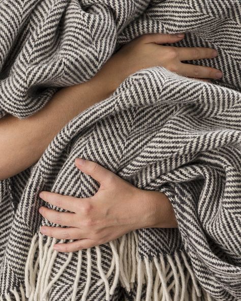 Blanket Photoshoot Ideas, Blanket Photoshoot, Rug Photography, Blanket Photography, Unique Homewares, Herringbone Throw, Woven Blankets, Fabric Photography, Grey Herringbone