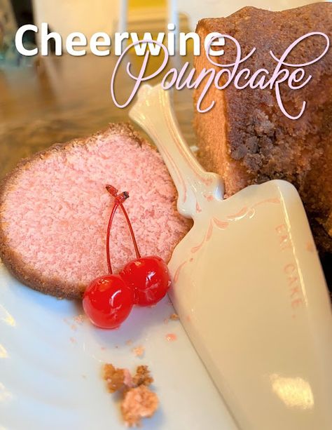 Unique Pound Cake Recipes, Shirley Temple Pound Cake, Cheerwine Cake Recipe, Pound Cake With Cherries, Cherry Almond Pound Cake, Cheerwine Cake, Cherry Cream Cheese Pound Cake, Cherry Pound Cake Maraschino, Cherry Pound Cake Recipes