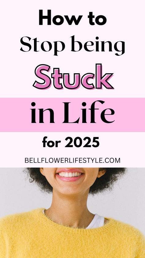 How to stop being stuck in life for 2025 How To Stop Rushing Through Life, How To Get Unstuck, How To Get Unstuck In Life, Feeling Stuck In Life, Stuck In Life, Get Unstuck, Stop Feeling, Life Habits, Personal Growth Plan