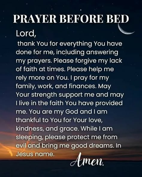 Bed Time Prayer, Goodnight Prayers, Fasting Prayers, Gods Wallpaper, Night Time Prayers, Nighttime Prayers, Prayer For Tonight, Prayer Quotes Positive, Nighttime Prayer