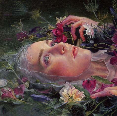 Ophelia Painting, Soyut Sanat Tabloları, Arte Sketchbook, A Level Art, Ap Art, Arte Fantasy, Surreal Art, Portrait Art, Painting Inspiration