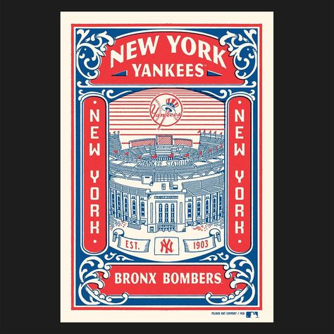 ©AnugrahWayan (@cmpt_rules) • Instagram photos and videos Yankees Poster, New York Yankees Stadium, Lovely Poster, Silkscreen Print, Vintage Aesthetics, Yankee Stadium, Glory Days, The Glory, Silk Screen Printing