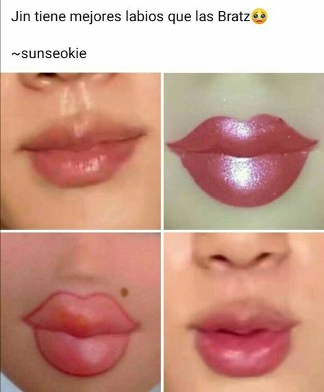 Jin Lips, Makeup Accesories, Funny Text Conversations, Text Conversations, Bts Concept Photo, Bts Aesthetic Pictures, Be Grateful, Funny Text, Bts Chibi